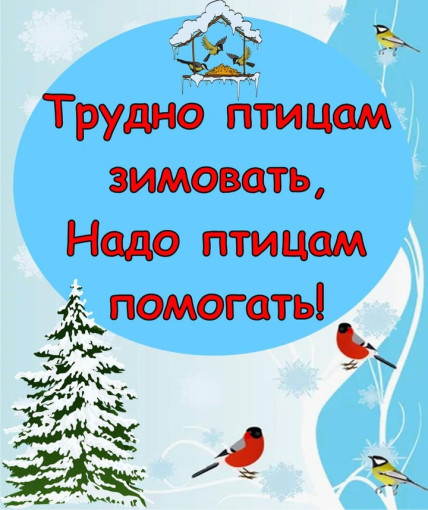 Покорми птиц зимой Покорми птиц зимой.
